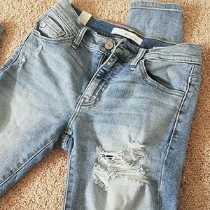 KanCan distressed light wash jeans